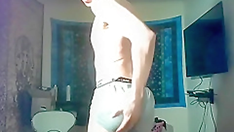 Cute chick fucked in the kitchen and from behind