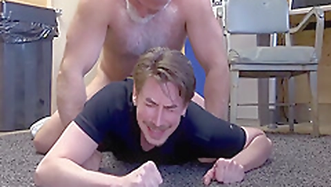 Sexy young blonde sexy feet on a black stockings