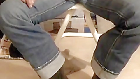 Hot couple fucking in their room